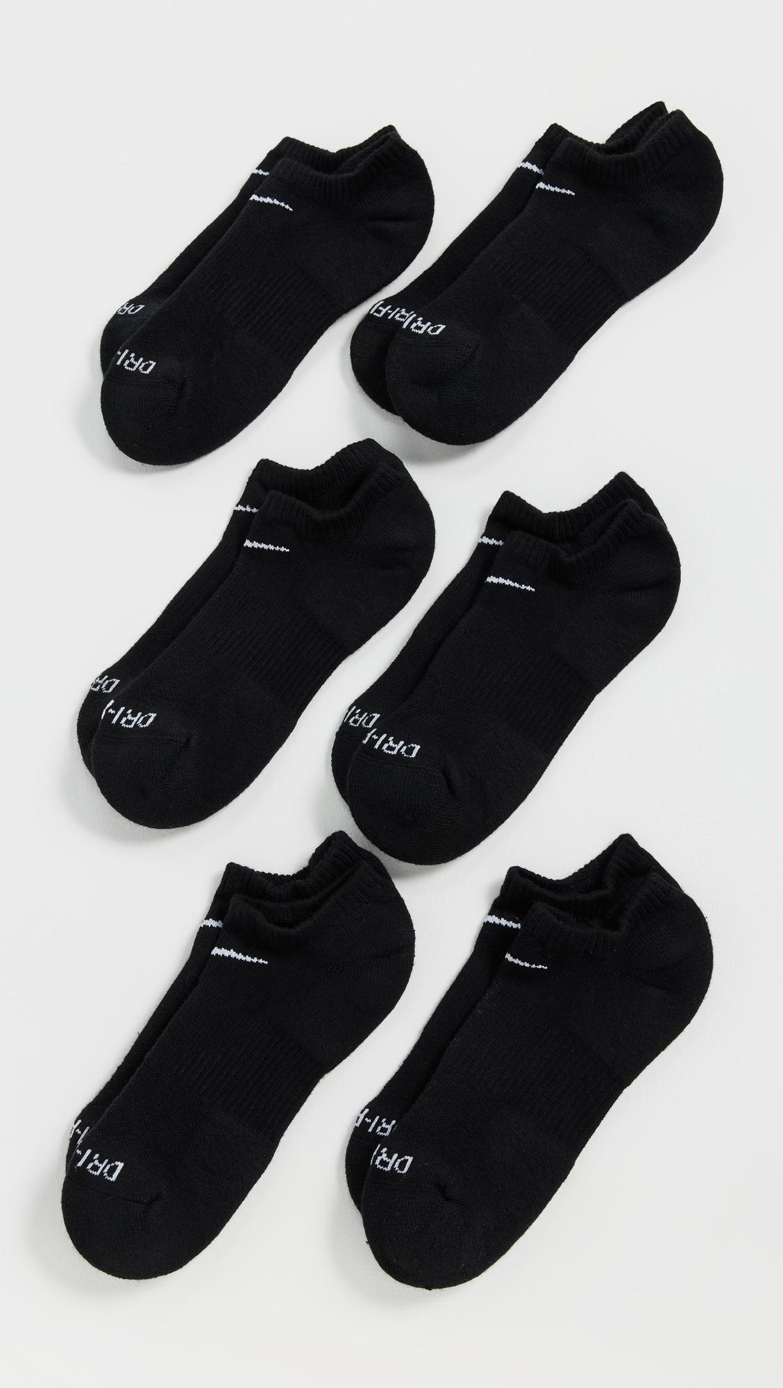 nike everyday plus cushioned socks 6 pack