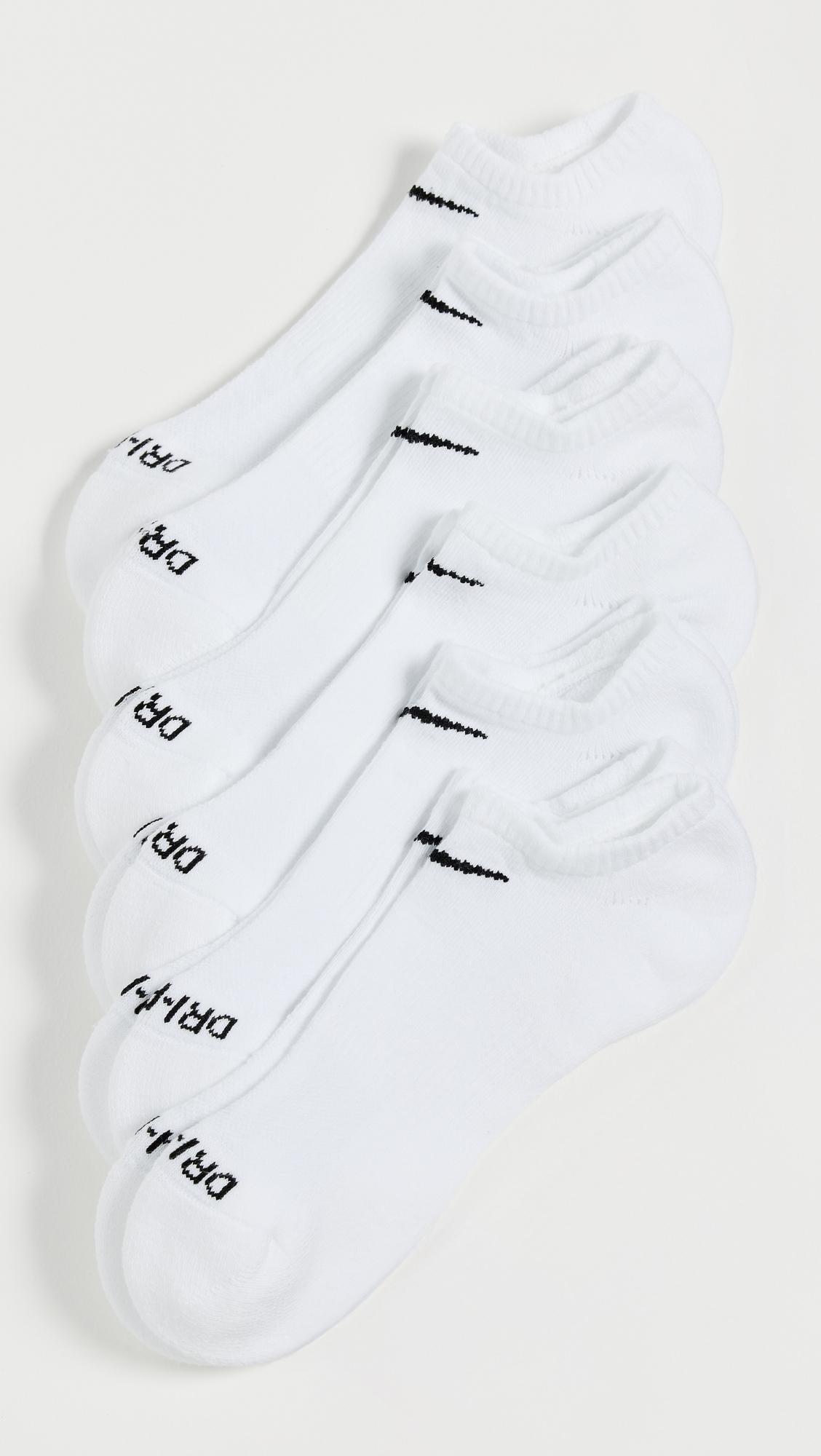 nike everyday plus cushioned socks 6 pack