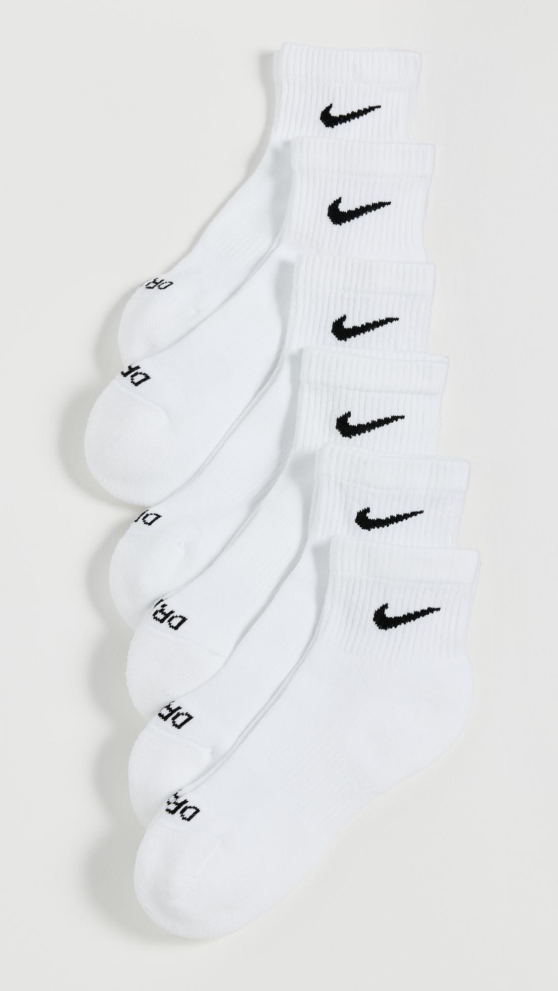 nike everyday plus cushioned socks 6 pack