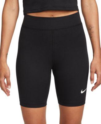 nike womens sportswear classic high waist 8 biker shorts