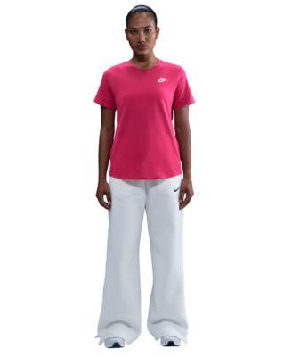 nike womens sportswear club essentials t shirt