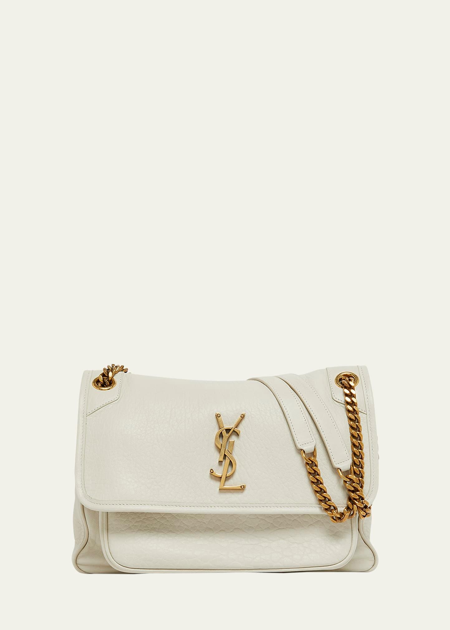 niki medium ysl leather shoulder bag
