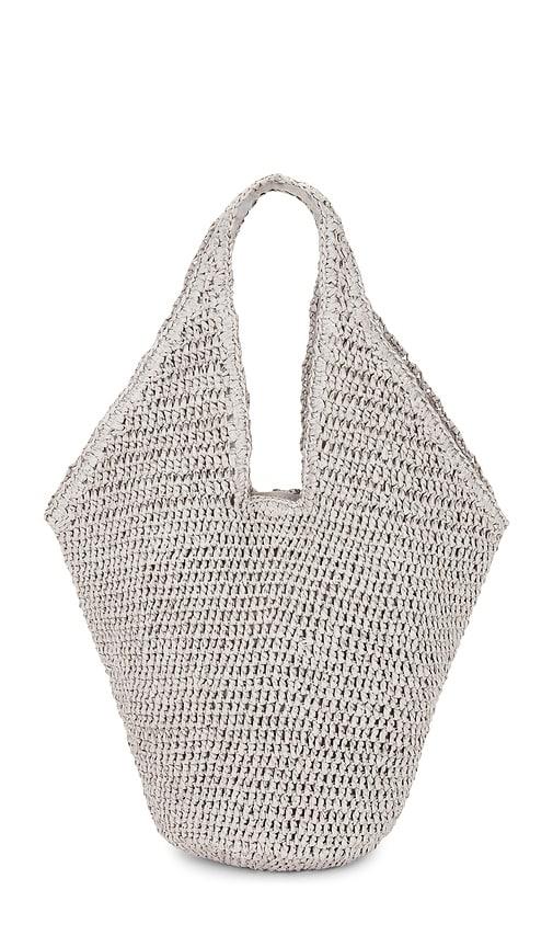 nikki beach kayla shoulder bag in grey.