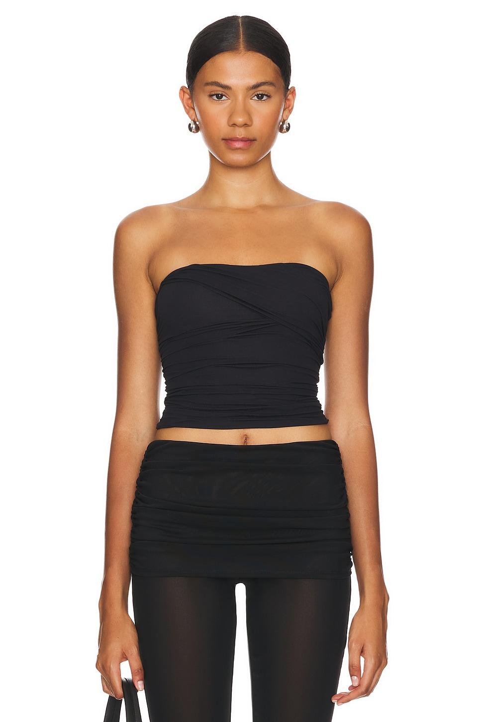 niko ruched tube top