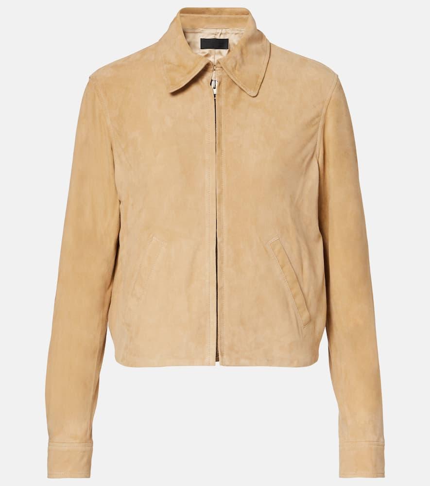 nili lotan beauvais suede jacket