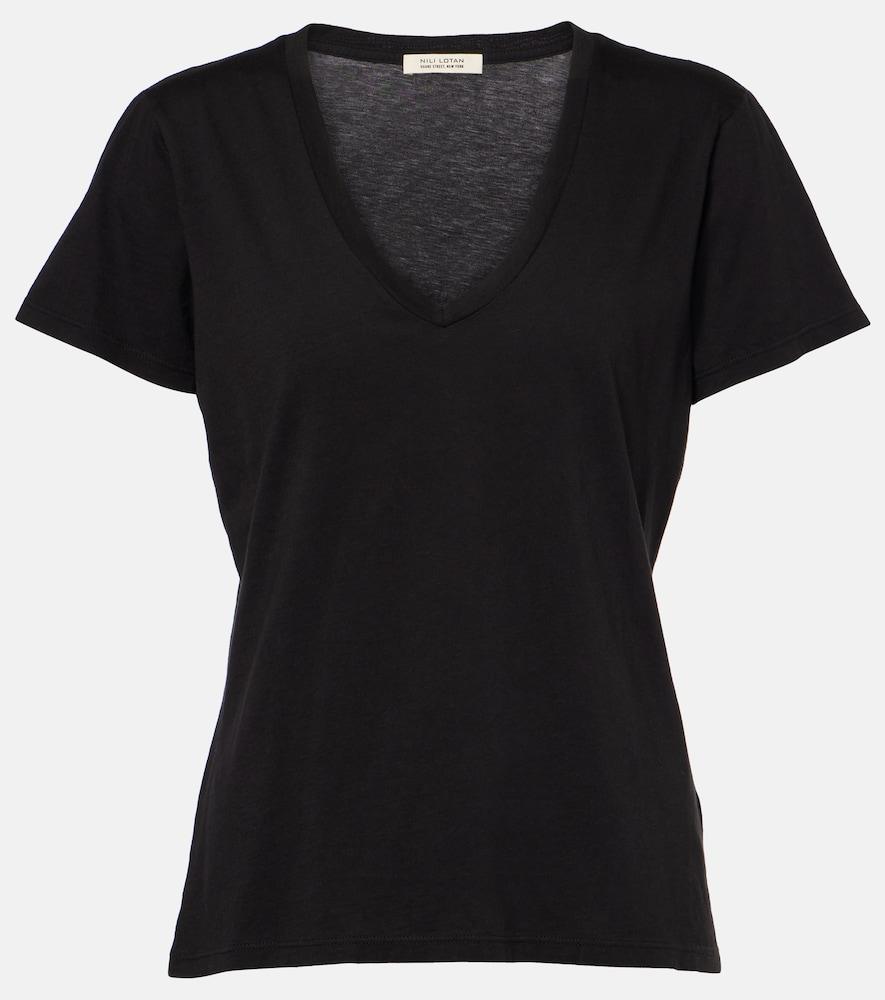 nili lotan carol cotton jersey t