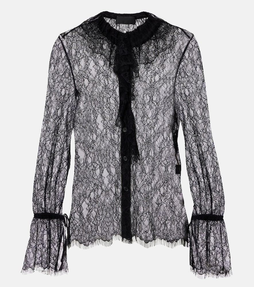 nili lotan cecily lace blouse