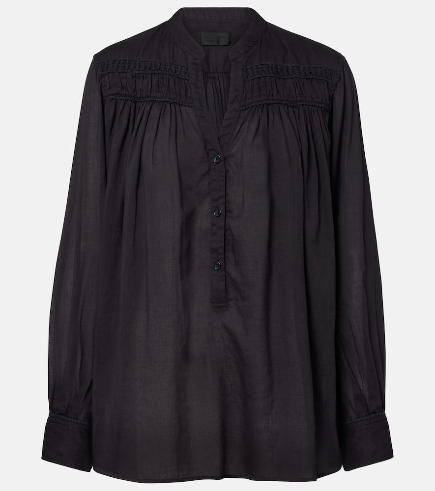 nili lotan clarys cotton blouse