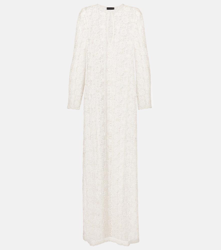 nili lotan cotton lace maxi dress