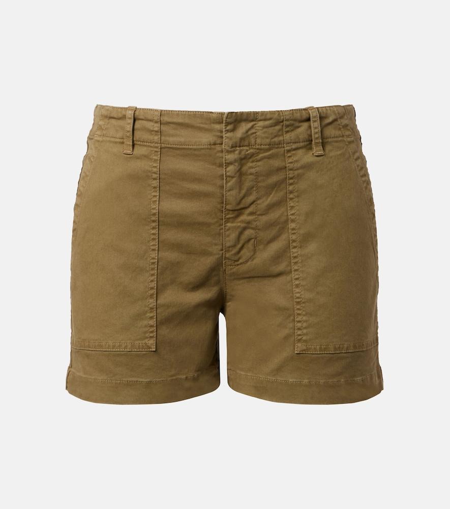 nili lotan cotton twill shorts