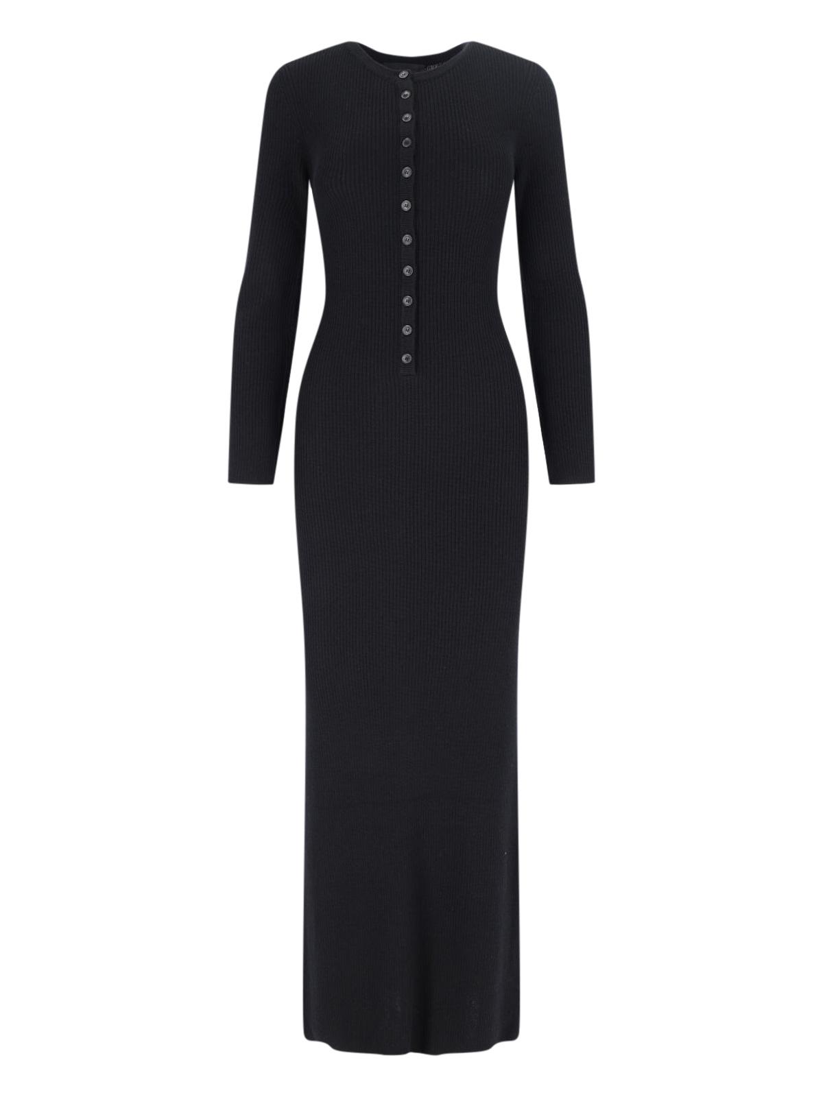 nili lotan dresses black wool - women