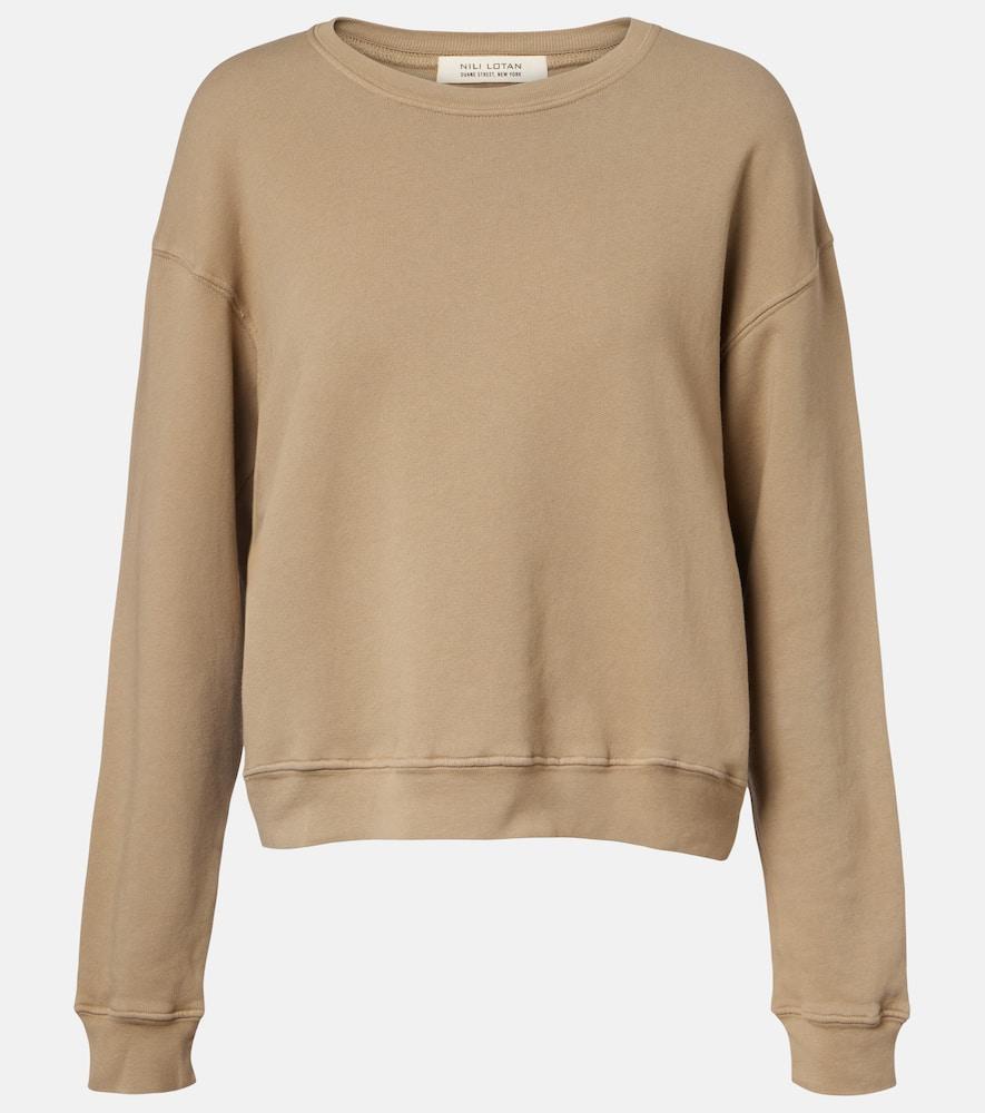 nili lotan gortana cotton sweatshirt