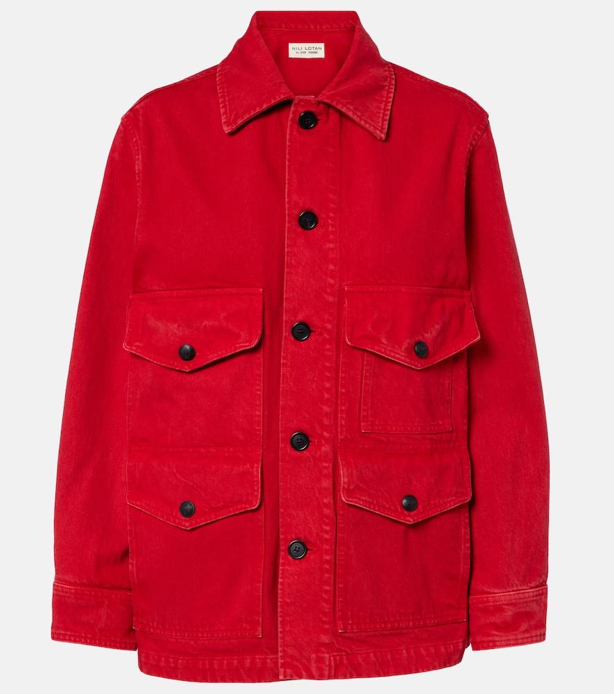 nili lotan leroy cotton canvas jacket