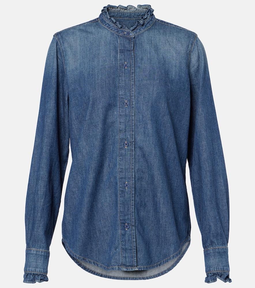 nili lotan lydia denim shirt