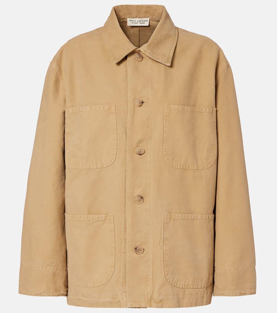 nili lotan samy cotton overshirt