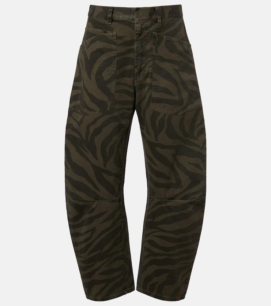 nili lotan shon cropped barrel