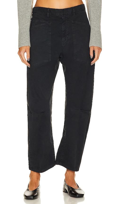 nili lotan shon pant in black.