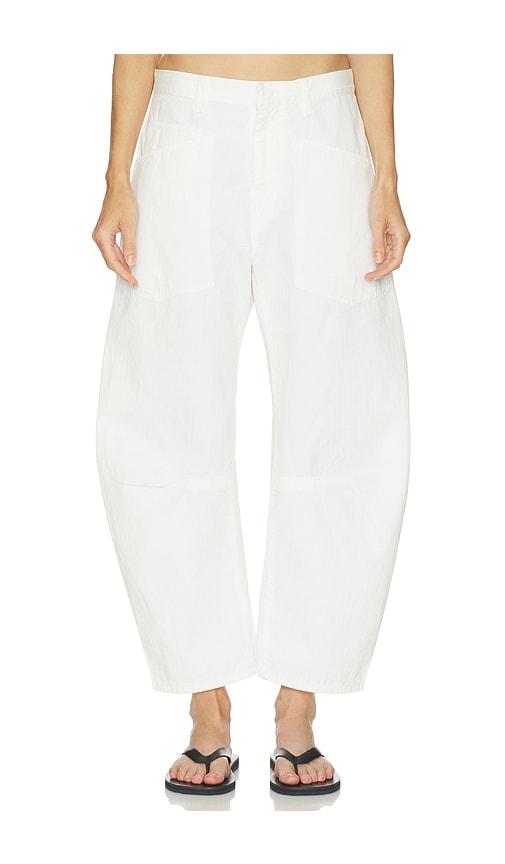 nili lotan shon pant in cream.