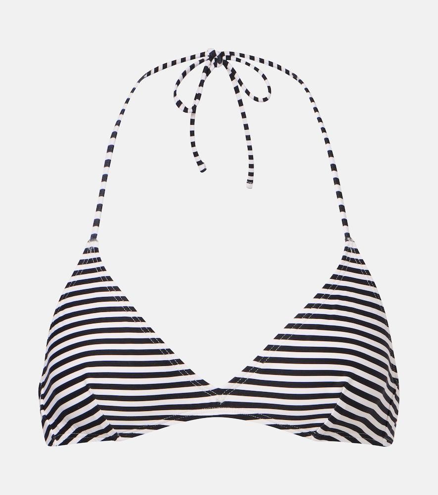 nili lotan striped bikini top