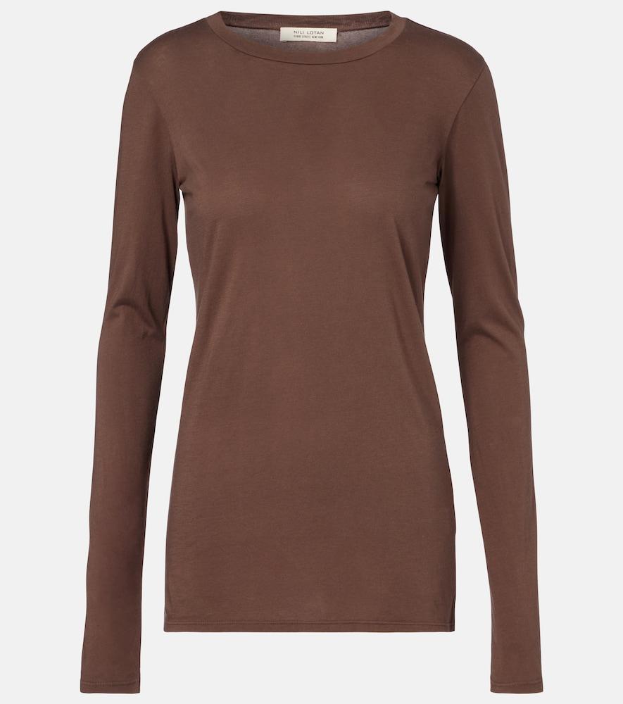 nili lotan susana cotton jersey t