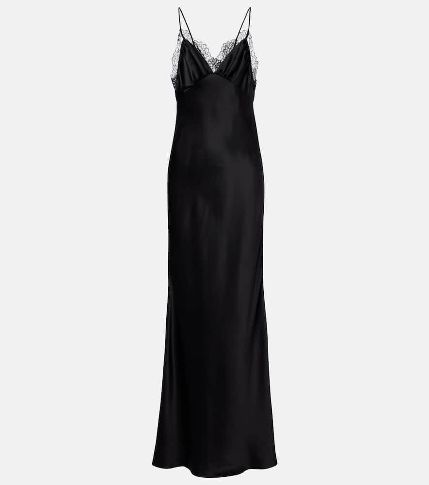 nili lotan sylas silk satin gown