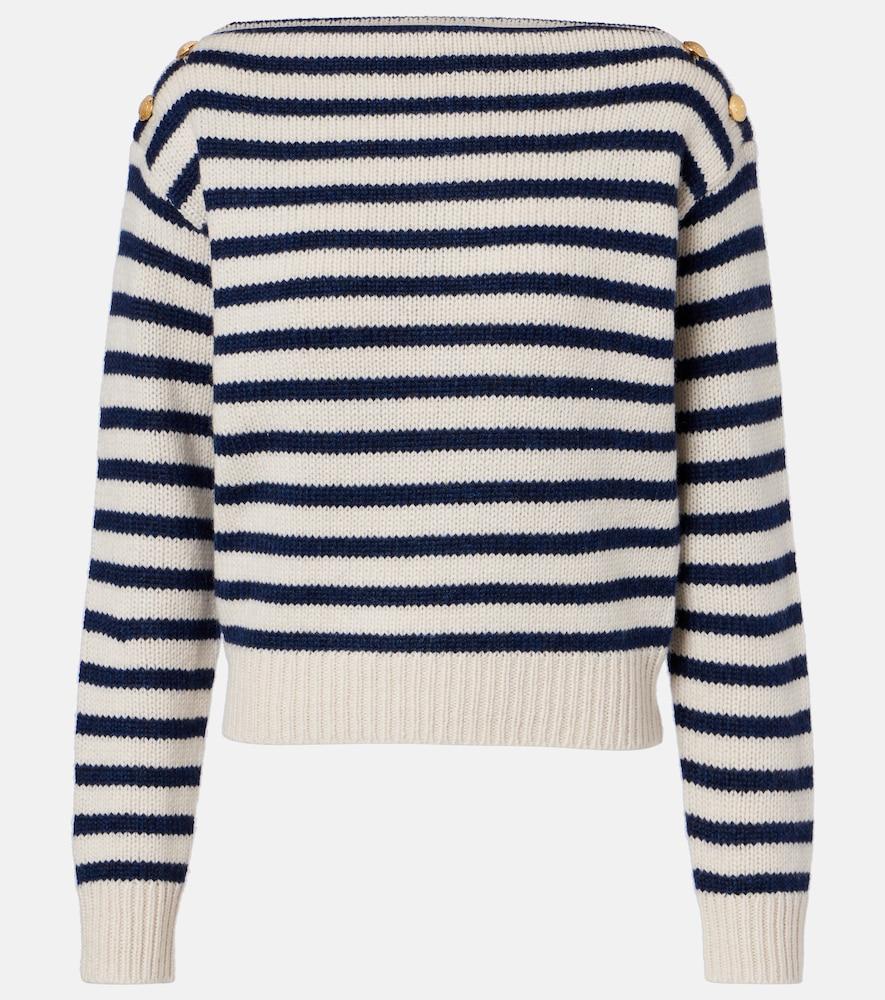 nili lotan tandy striped cashmere sweater