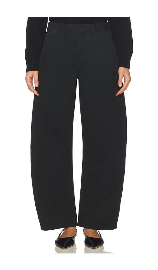 nili lotan tribeca pant in black.