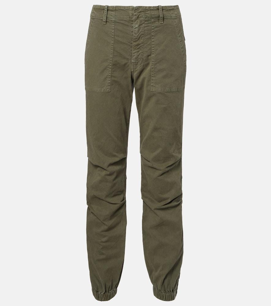 nili lotan utility cotton tapered pants