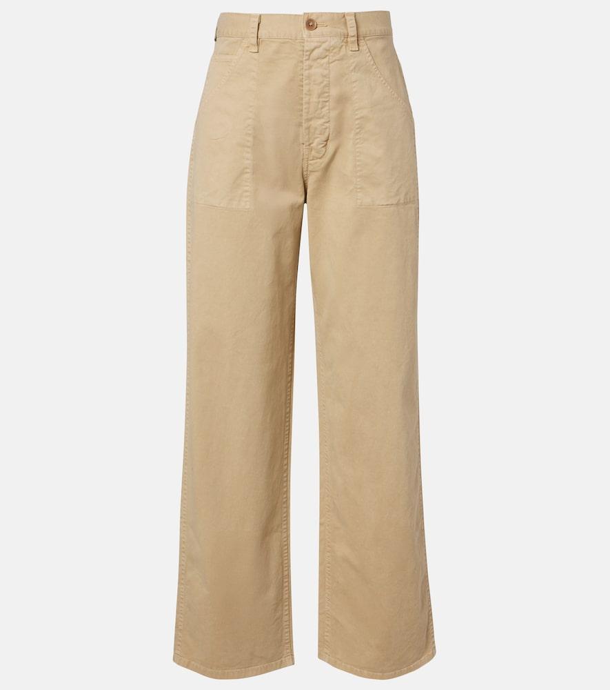 nili lotan whitney cotton wide