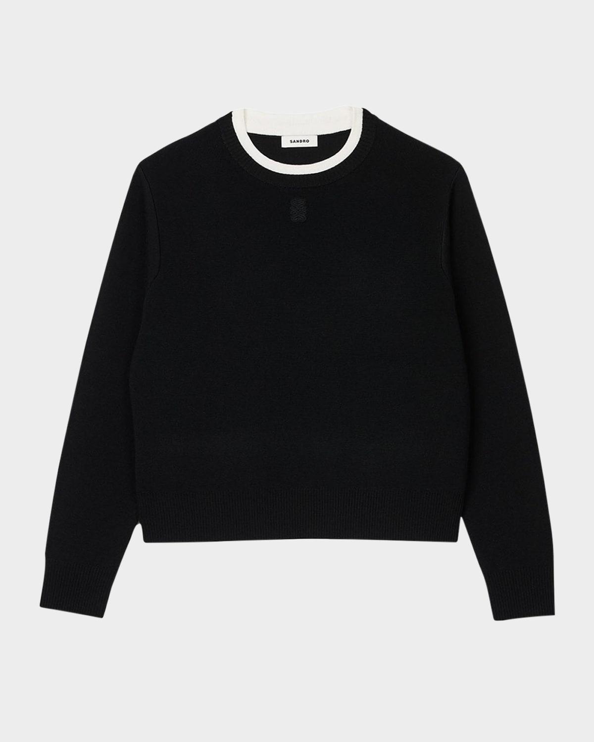 nimbus wool-blend sweater