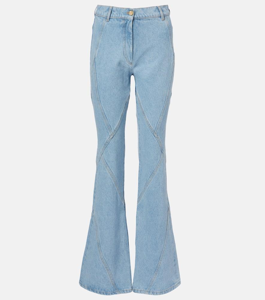 nina ricci flared jeans