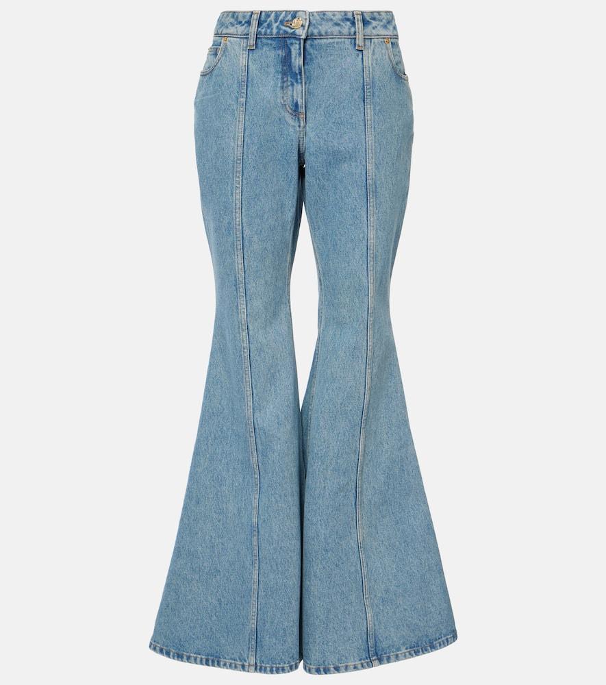 nina ricci flared jeans