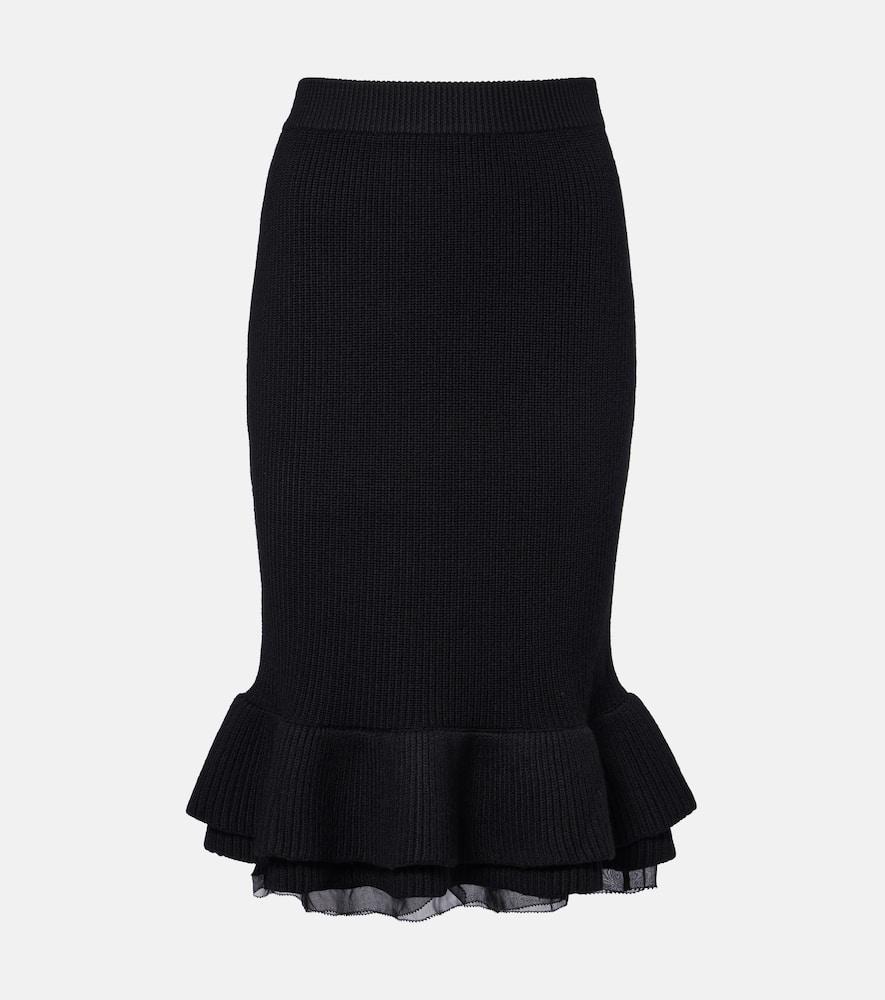 nina ricci peplum wool