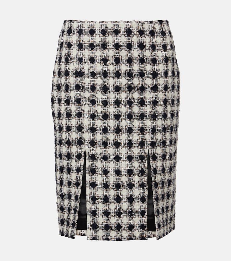 nina ricci tweed miniskirt
