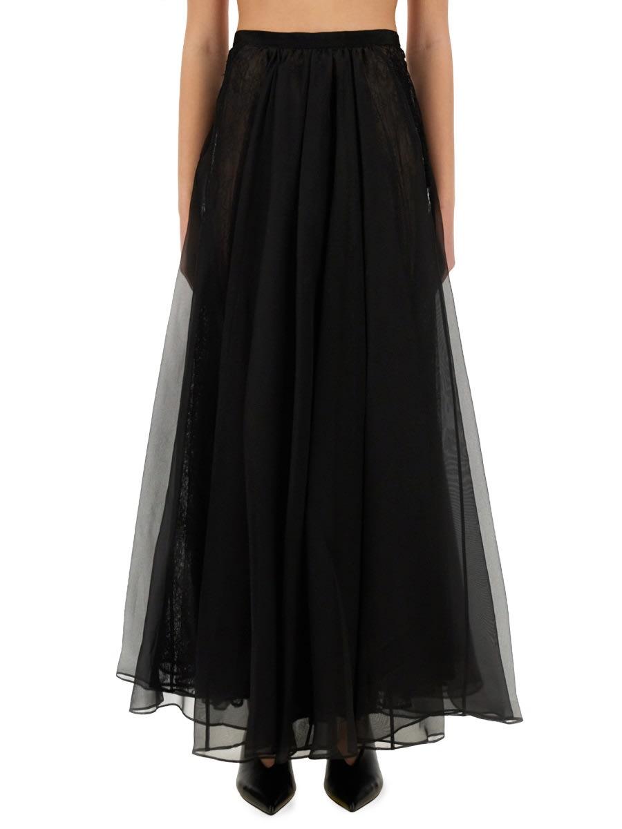 nina ricci voluminous maxi skirt
