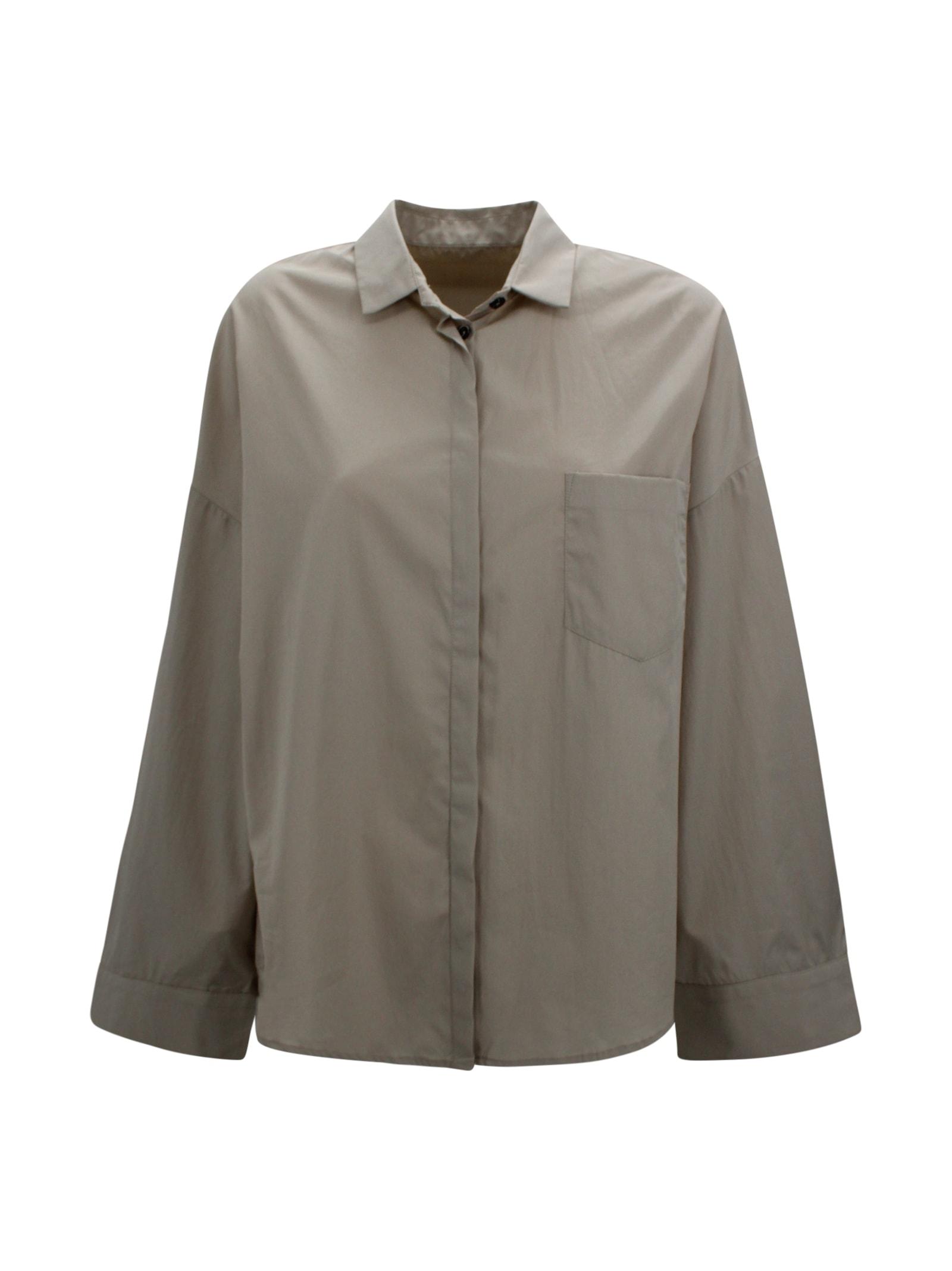 nine in the morning amanda pocket shirt