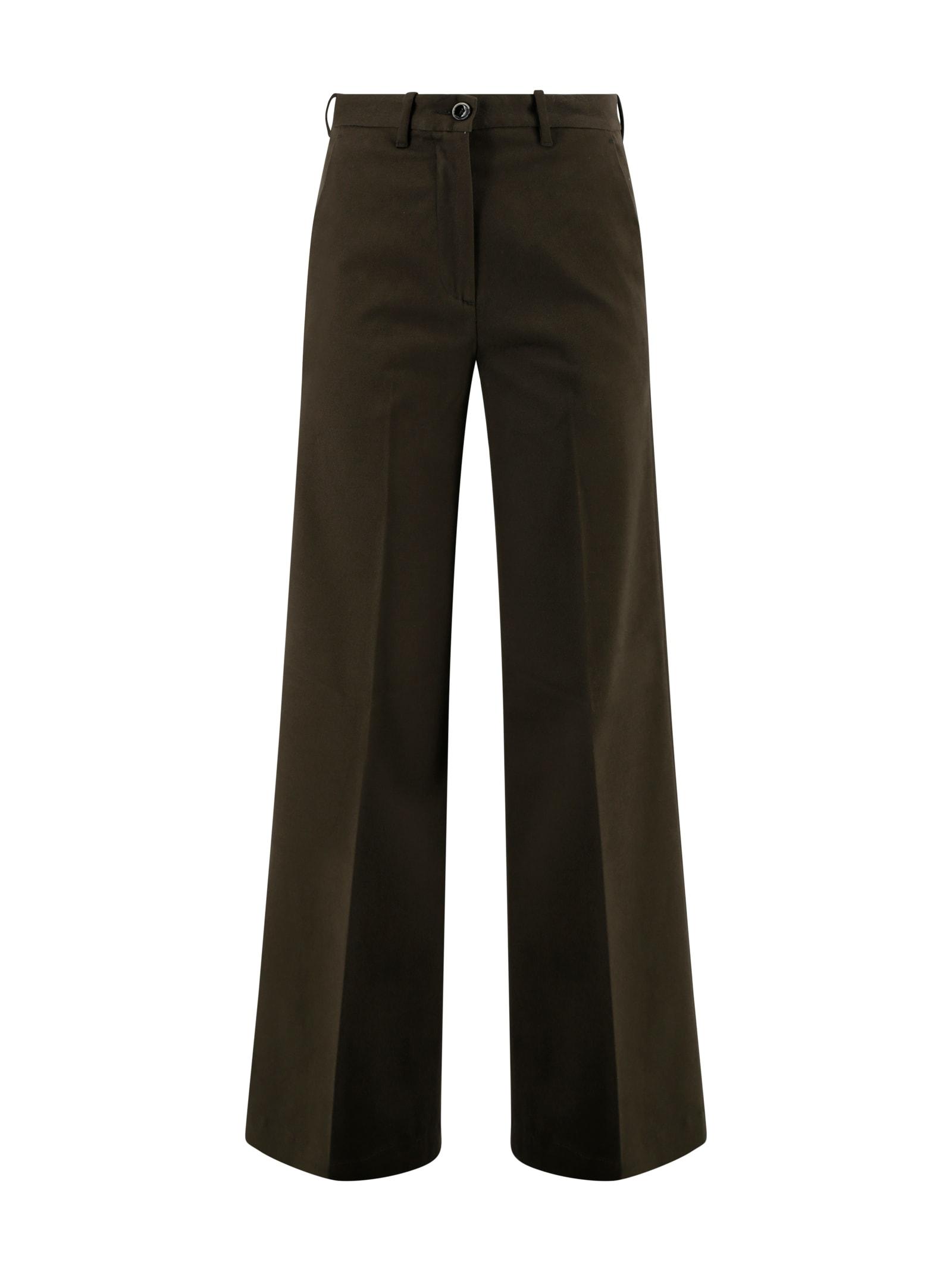 nine in the morning mid-rise trousers