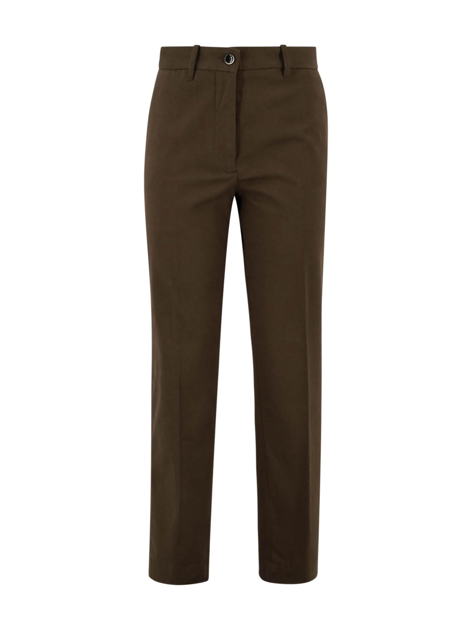nine in the morning mid-rise trousers