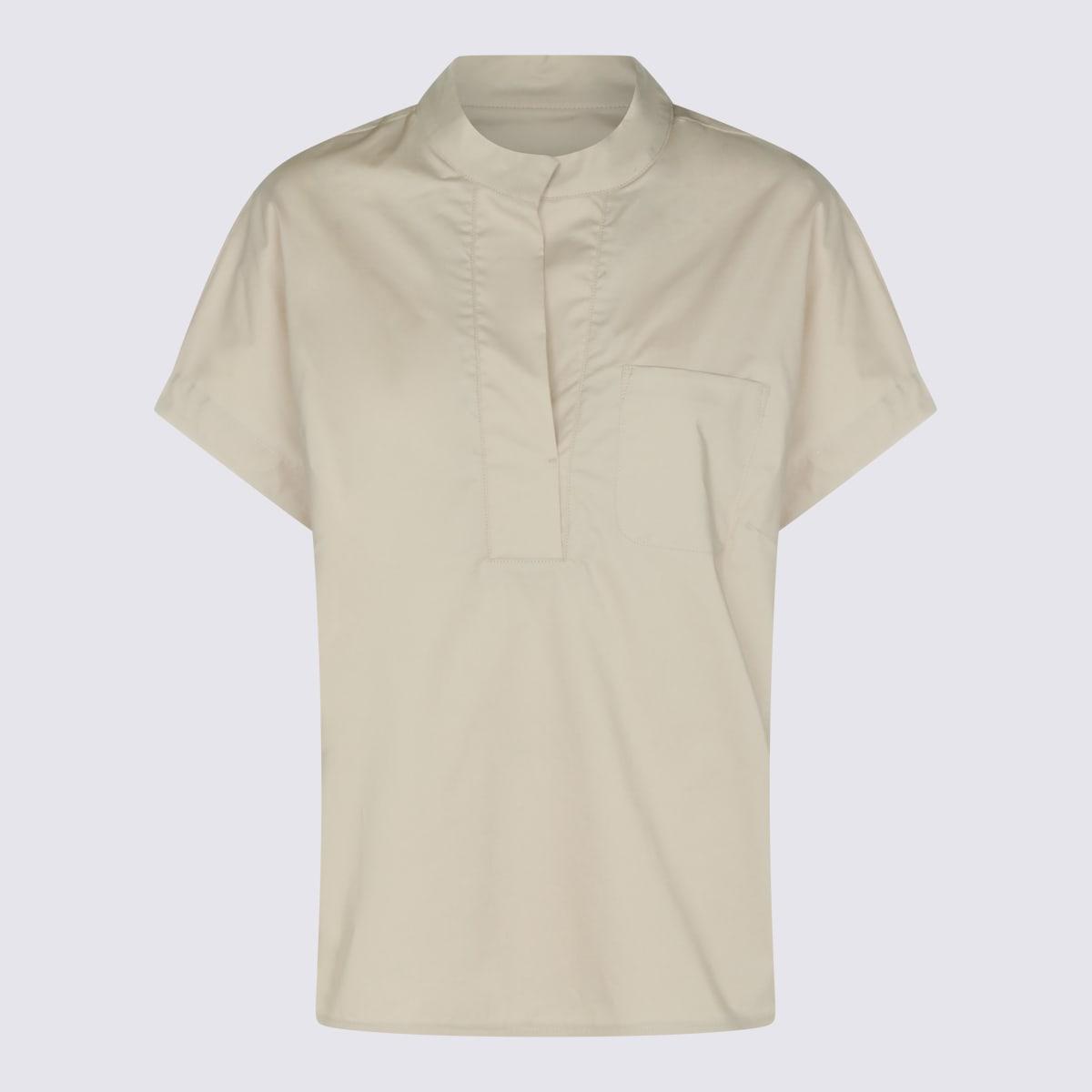 nine in the morning sand cotton shirt