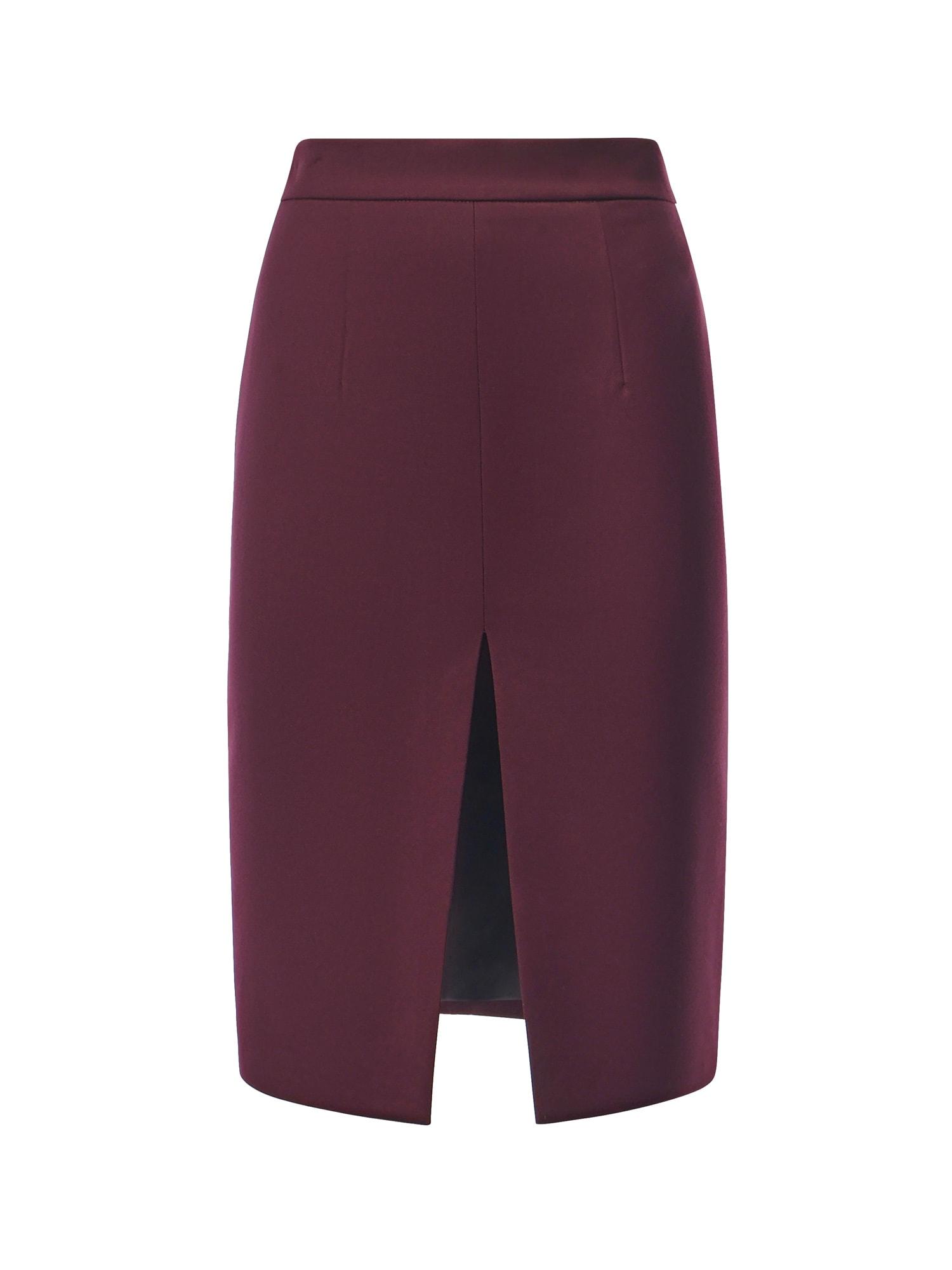 nineminutes flannel pencil skirt