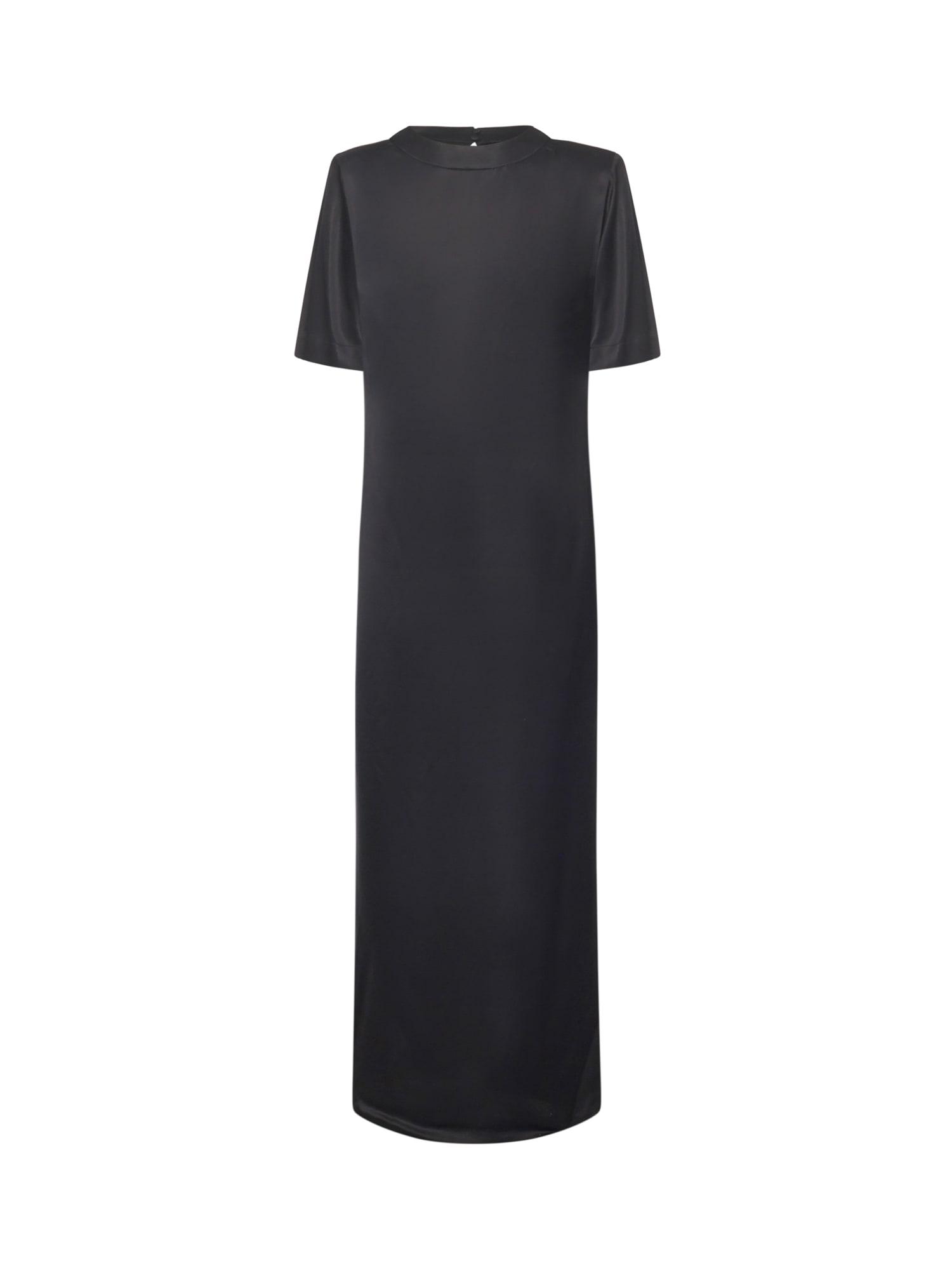 nineminutes half sleeve satin dress