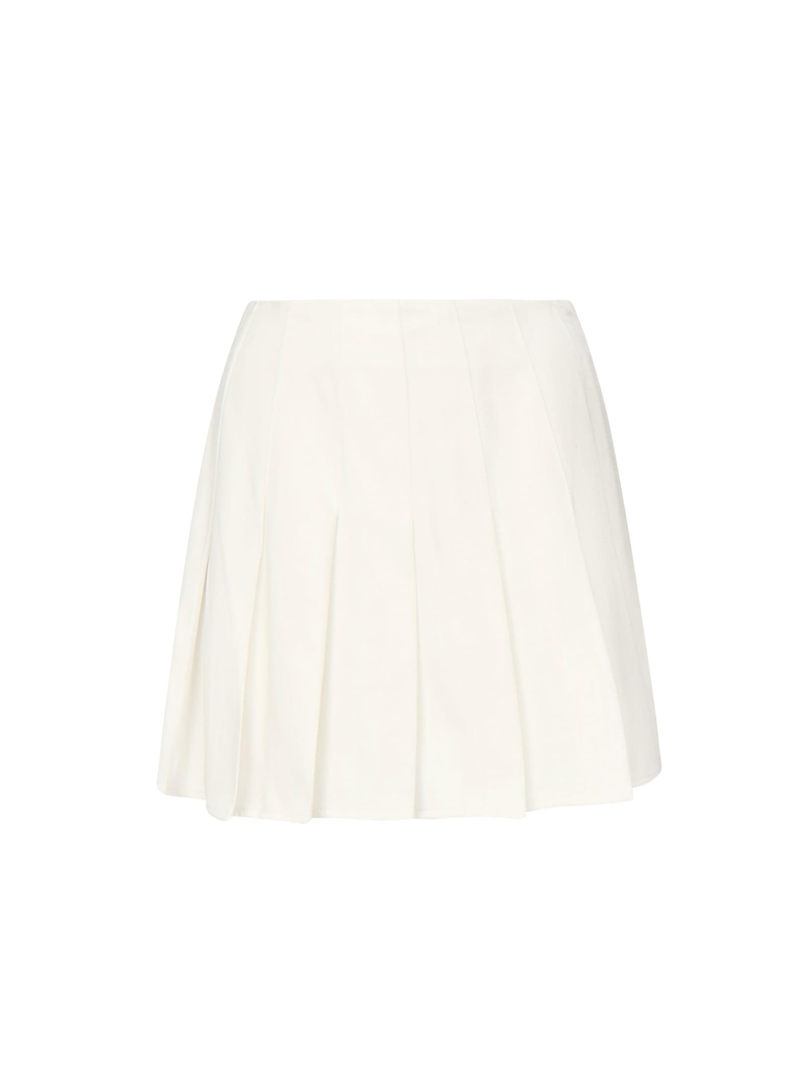 nineminutes pleated tennis mini skirt
