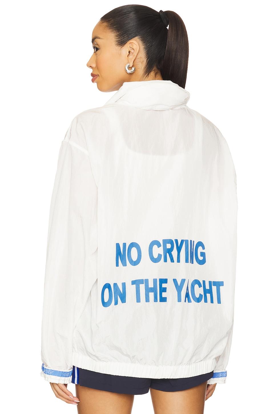 no crying windbreaker