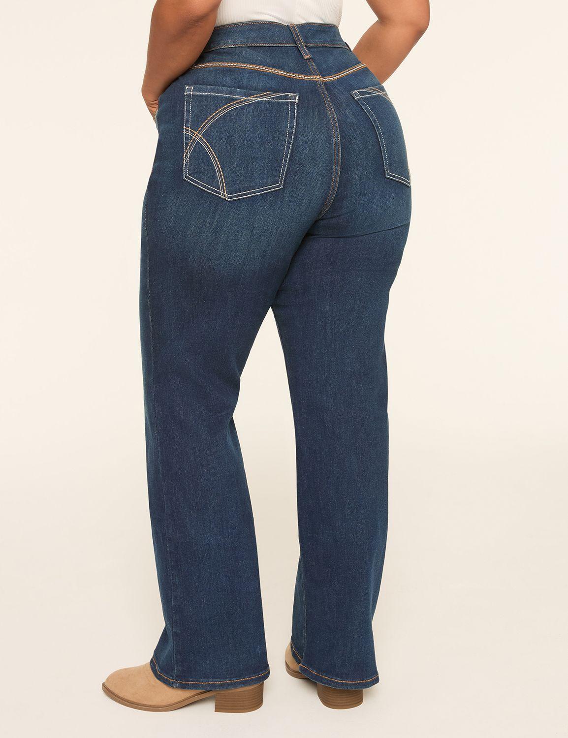 no-gap curvy fit embroidered boot jean