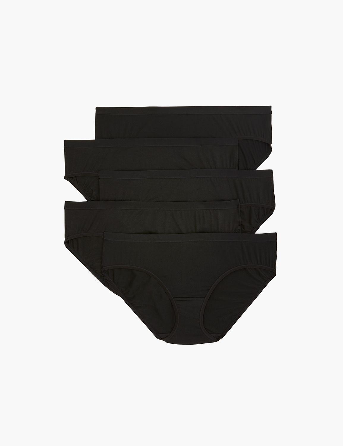 no-show hipster panty - 5-pack