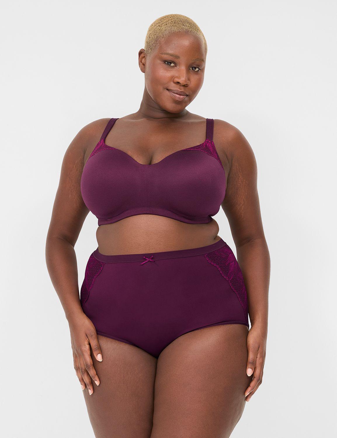 no-wire bra with lace