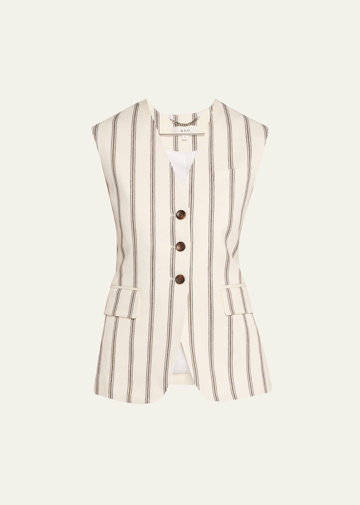 noa stripe vest