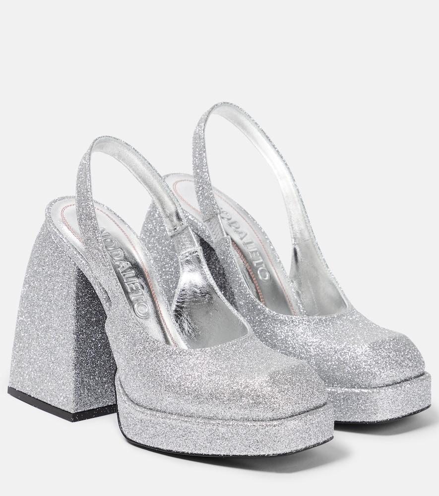 nodaleto bulla jill glitter platform pumps