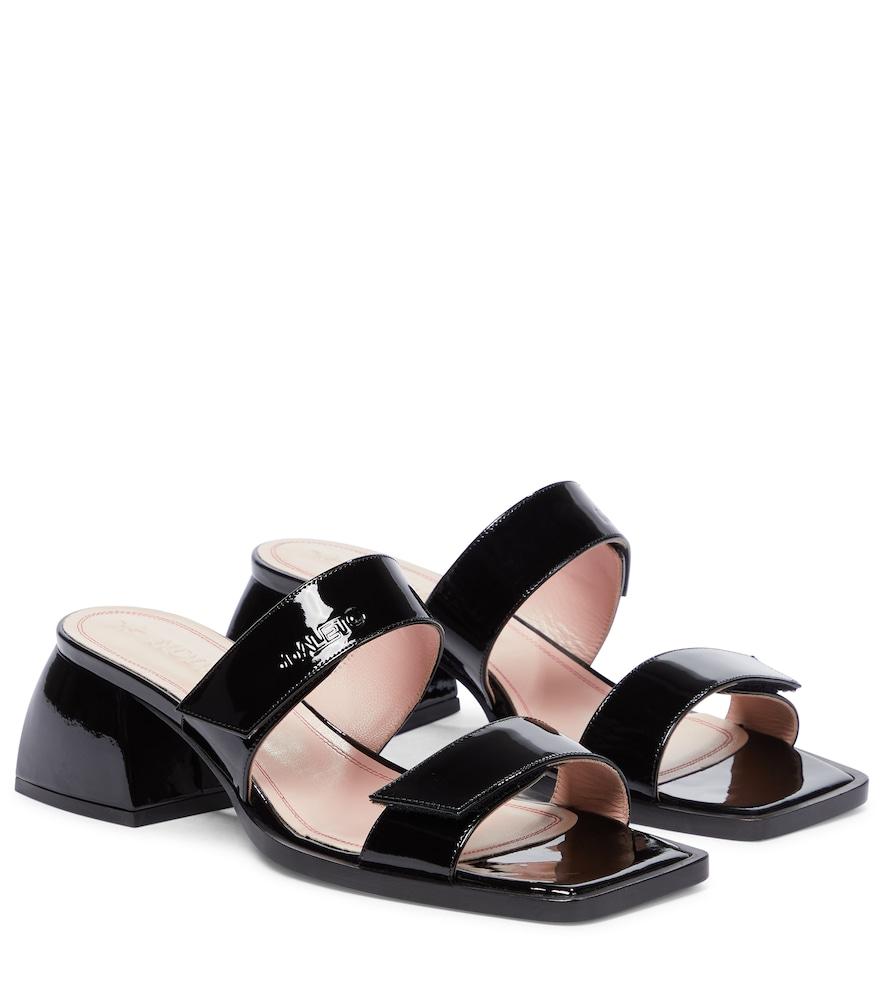 nodaleto bulla sl 45 patent leather sandals