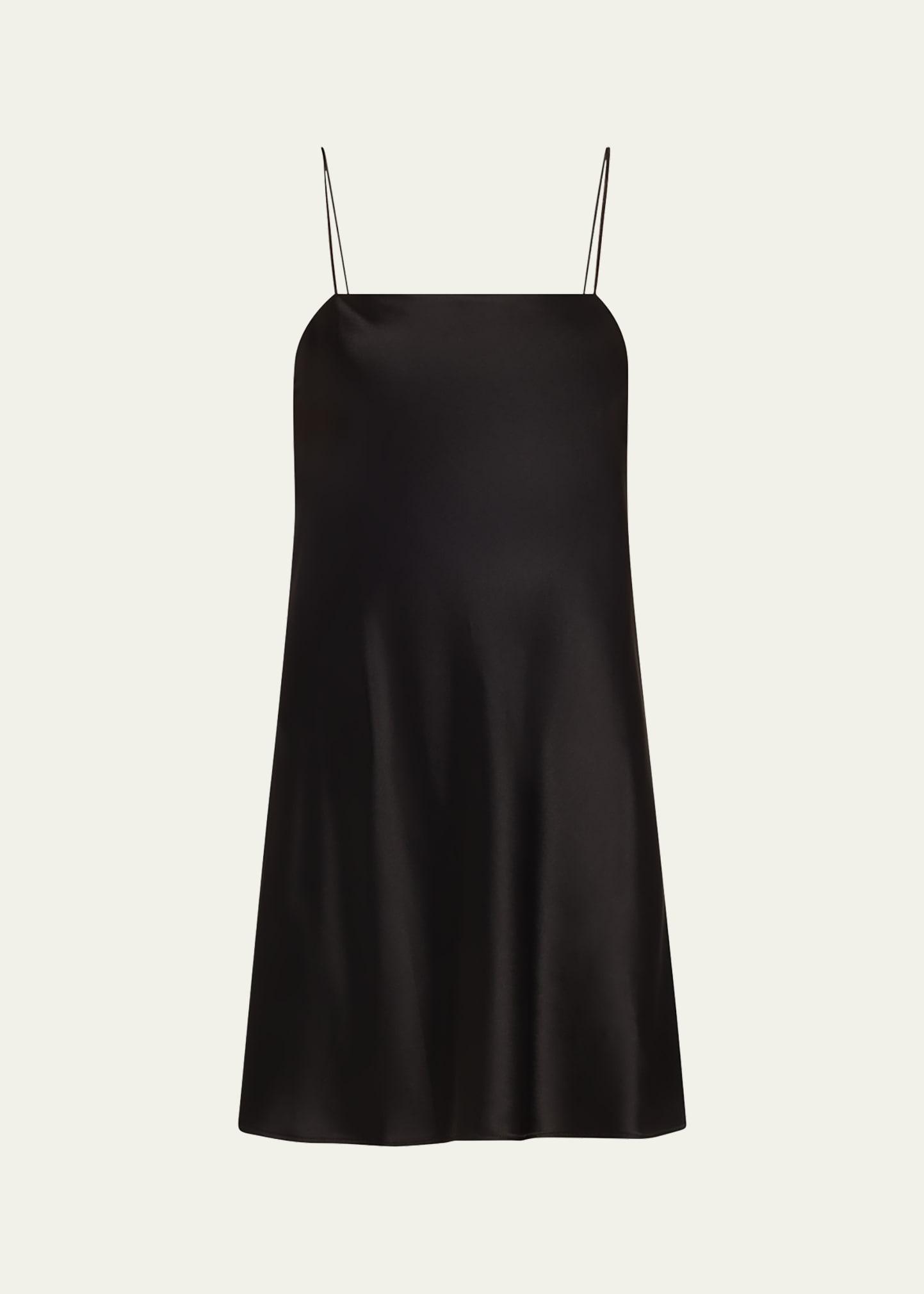 noelie cowl-back mini dress
